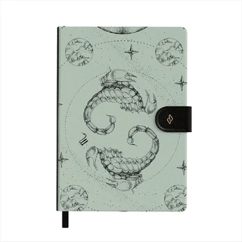 Scorpio - Notebook, A5 (14.8 x 21cm) / Lined / Turquoise