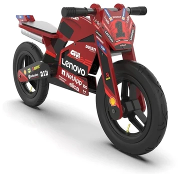 Kiddimoto Ducati Desmo GP25 medinis balansinis dviratis / dviratis be pedalu