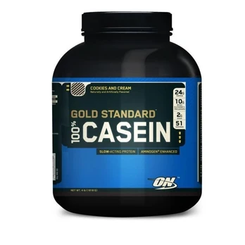 Optimum Nutrition 100% Casein Gold Standard 1818 g. - Braškių skonis