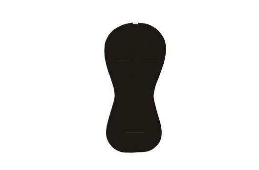 Įdėklas universalus BabyMatex PADDI Black