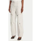 PINKO Medžiaginės kelnės 104981 A2EC Pilka Regular Fit