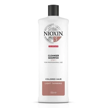 Nioxin System 3 Šampūnas Volumizing Weak Fine Hair 1000ml