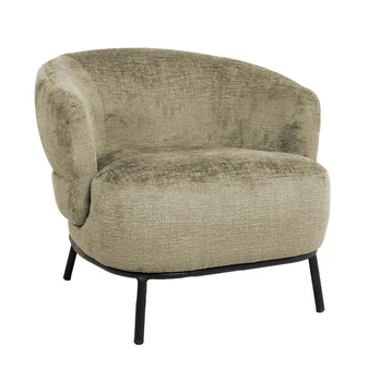 Fotelis Home4you Gemala, 84x84x75 cm, rudas
