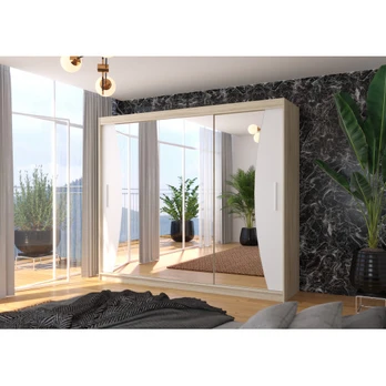 Sliding wardrobe with mirror DIEGO 250