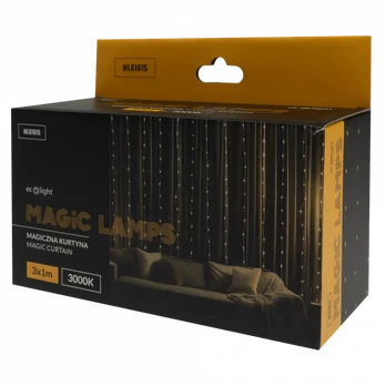 Eco Light Magiczna kurtyna 200led 3m*1m 3000k,dc5v