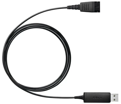 Adapteris Jabra 230 QD, USB, juoda