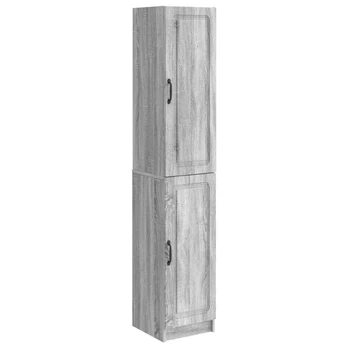 Spintelė 2 pcs Pilka Sonoma Apdirbta mediena