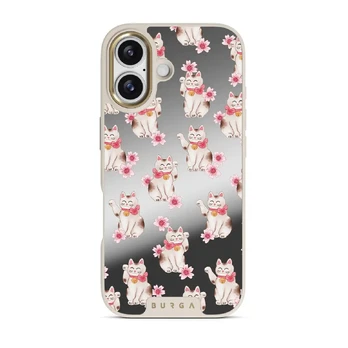 Maneki Neko - iPhone 17 Case, Elite Mirror Light (MagSafe) / Gold