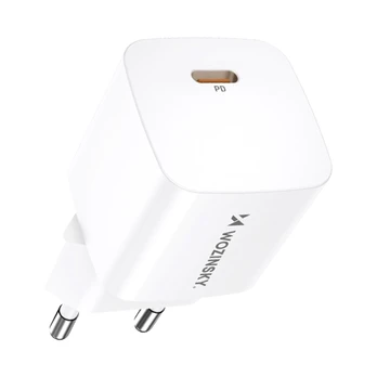 Wozinsky CMWCS USB-C PD 20W wall charger - baltas