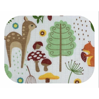 Diaper - 19126 - TETRA PRINT - EGA - SARNA W LESIE - size 70x80 cm