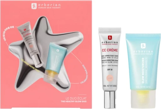 Set Erborian Kreminis CC Clair 15ml + Glow Moisturizer Kreminis 20ml