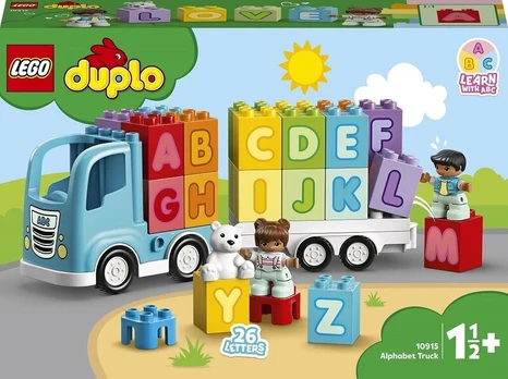 10915 LEGO® Duplo Abėcėlės sunkvežimis