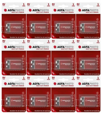 Elementai AgfaPhoto 9V Heavy Duty, 12vnt