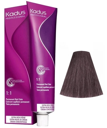 Plaukų dažai Kadus Professional Permanent Color, 6/06, 60 ml