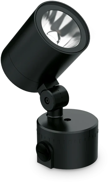 13W LED pastatomas lauko šviestuvas - prožektorius O-ZONE, juodas, 3000K, IP66, 325019