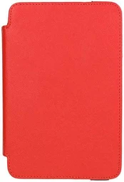 Topt Universal BOOK Case for Tablets 7" DESIGN 1 Raudonas