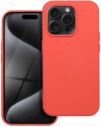 Dėklas Oem SILICONE Case for IPHONE 15 PRO peach