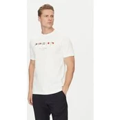 Tommy Hilfiger Marškinėliai Multi Flags MW0MW38616 Balta Regular Fit