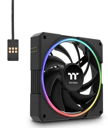 120mm Thermaltake TS120 EX RGB 3Pack Fan Balck