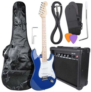 Elektrinės gitaros komplektas NN EG SET-B