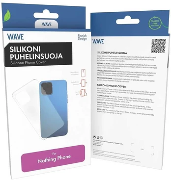 Dėklas Wave silikonisuoja, Nothing Phone (3a) Pro, kirkas