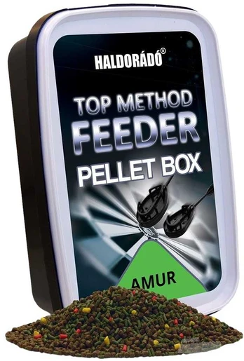 Peletės Haldorado Top Method Feeder Pellet Box 400g - Amur
