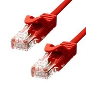 Proxtend CAT5e U/UTP CU PVC Ethernet Cable Raudona 30cm