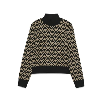 Megztinis su kaklu moterims, Marga, Aria pullover