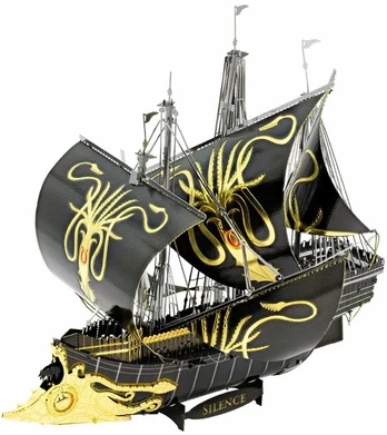 Metal Earth Metalinis 3D konstruktorius Sostų karai Greyjoy laivas