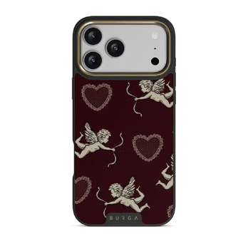 Lovestruck - iPhone 17 Pro Max Case, Elite Dark (MagSafe) / Gold