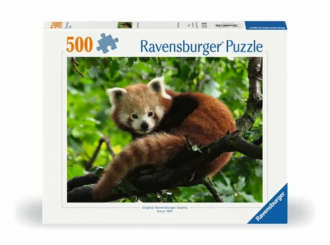 Dėlionė Ravensburger Panda raudona