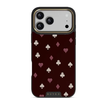Tricked Me - iPhone 17 Pro Max Case, Elite Dark (MagSafe) / Gold