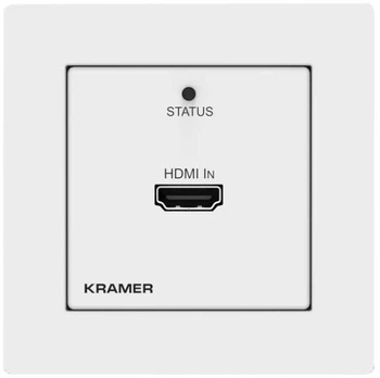 Kramer Electronics WP-789T/EU-80/86(W), HDMI, 70 m, Balta, Būsenos signalas, 12 V, 0,25 A