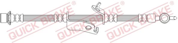 Stabdžių žarnelė QUICK BRAKE 50.728