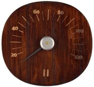 Rento Sauna thermometer bamboo kaina