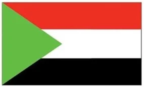 ESPA Flag Sudan 90x150 cm.