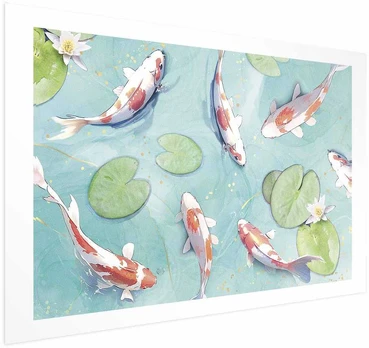 Artgeist Plakatas - Pond in Japan