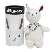 DEGLINGOS pliušinis žaislas dėžutėje - lama, 32134B kaina