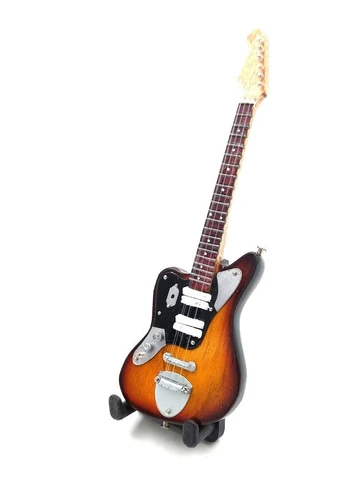 Mini gitara 15cm - BMG-034 Kurt Cobain stiliaus