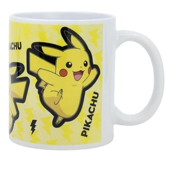 Keramikinis puodelis Illusion Sublimation Pikachu, dėžutėje, 325 ml