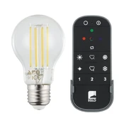 EGLO - Set of 2x E27 A60, remote control - White - Zigbee, Bluetooth kaina
