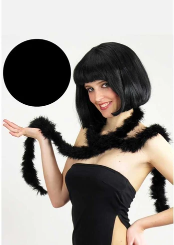 Marabou plunksnos 180cm juodos