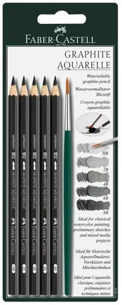 FABER-CASTELL Aquarellbleistift Graphite Aquarelle BK