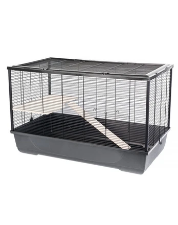 INTERZOO HARRY+WOOD ECO Narvas graužikams 100 cm, juodas