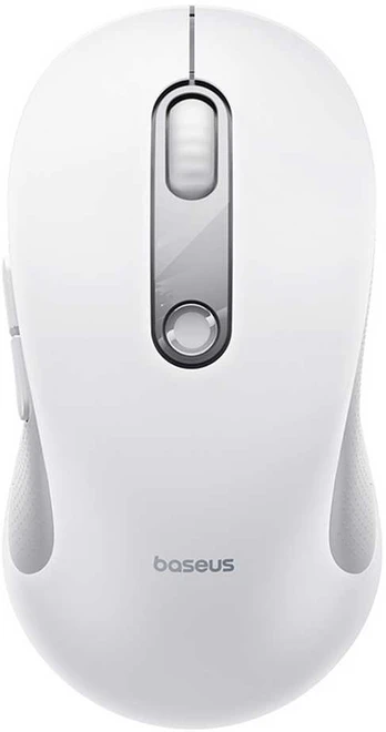 Baseus Bevielė pelė ergonomiczna Bluetooth F02 - balta