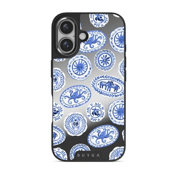 Taverna - iPhone 16 Case, Elite Mirror Dark (MagSafe) / Gunmetal