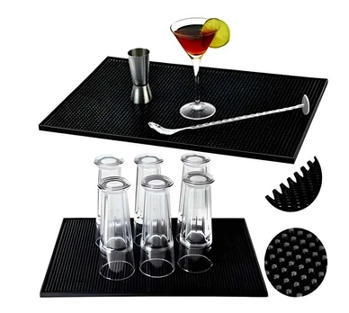 Mat for drying dishes drainer bar dryer