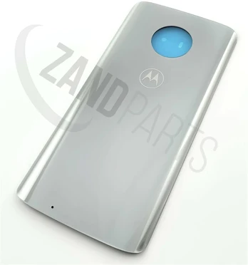 Moto G6 Back Cover Sidabrinis