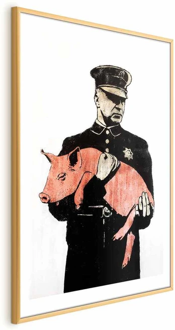 Artgeist Plakatas - Police Pig