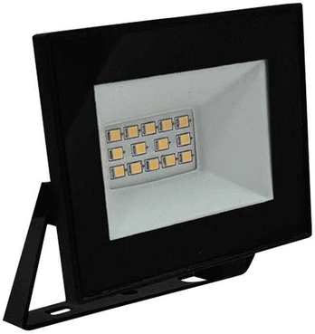 10W LED prožektorius, juodas, 4000K